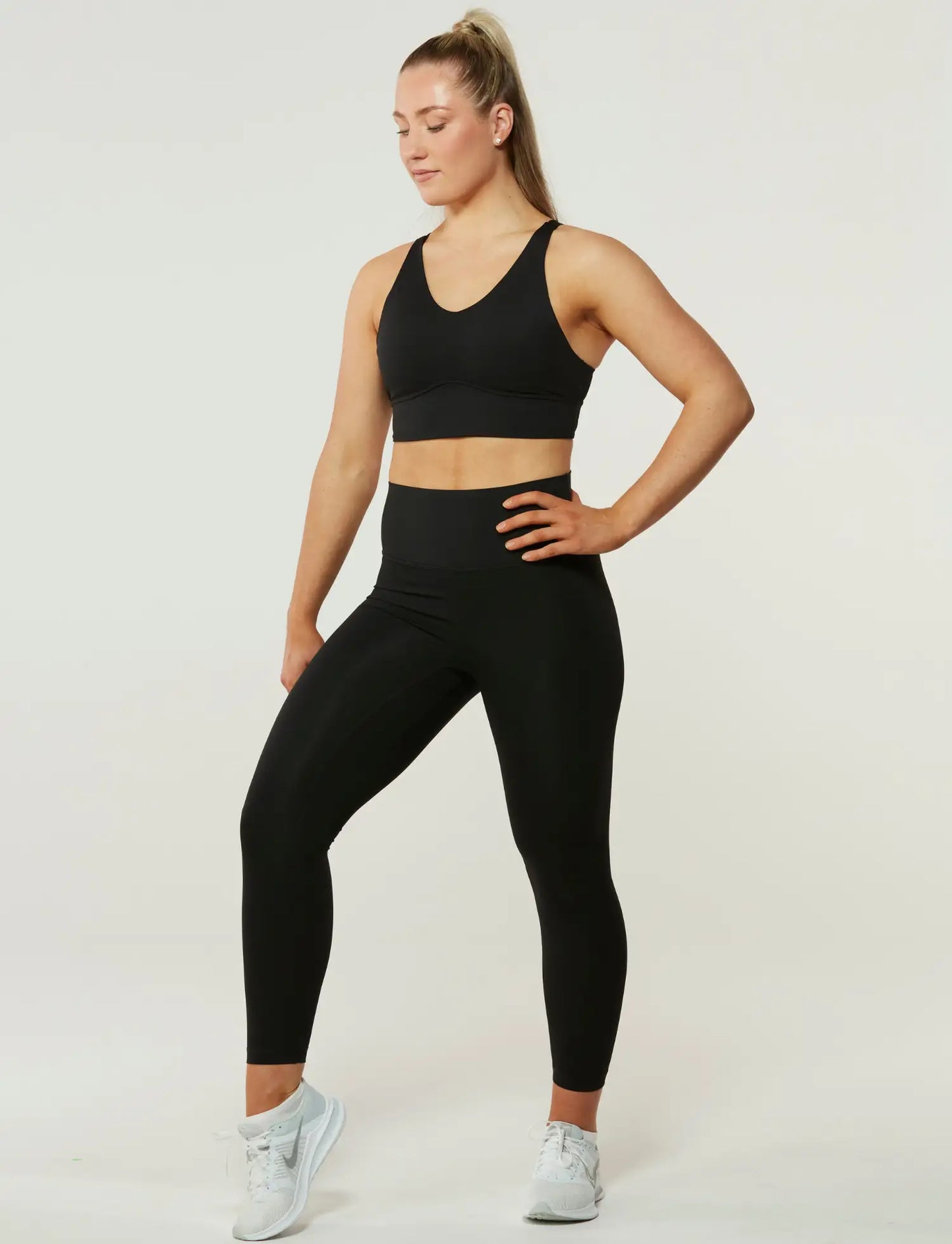 Zleek Contour Flex Tights Black