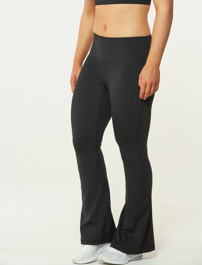 Zleek Everyday Flare Tight Black