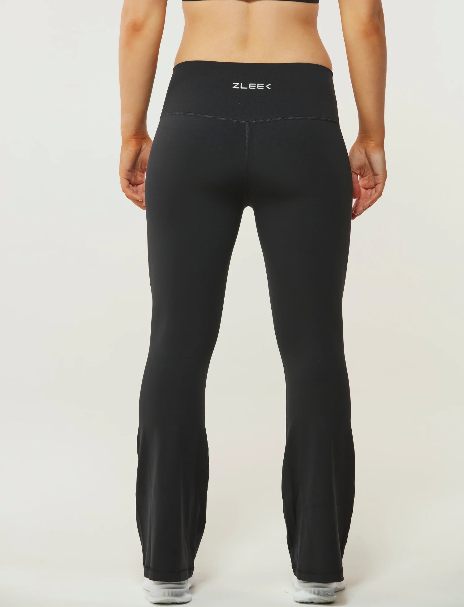 Zleek Everyday Flare Tight Black