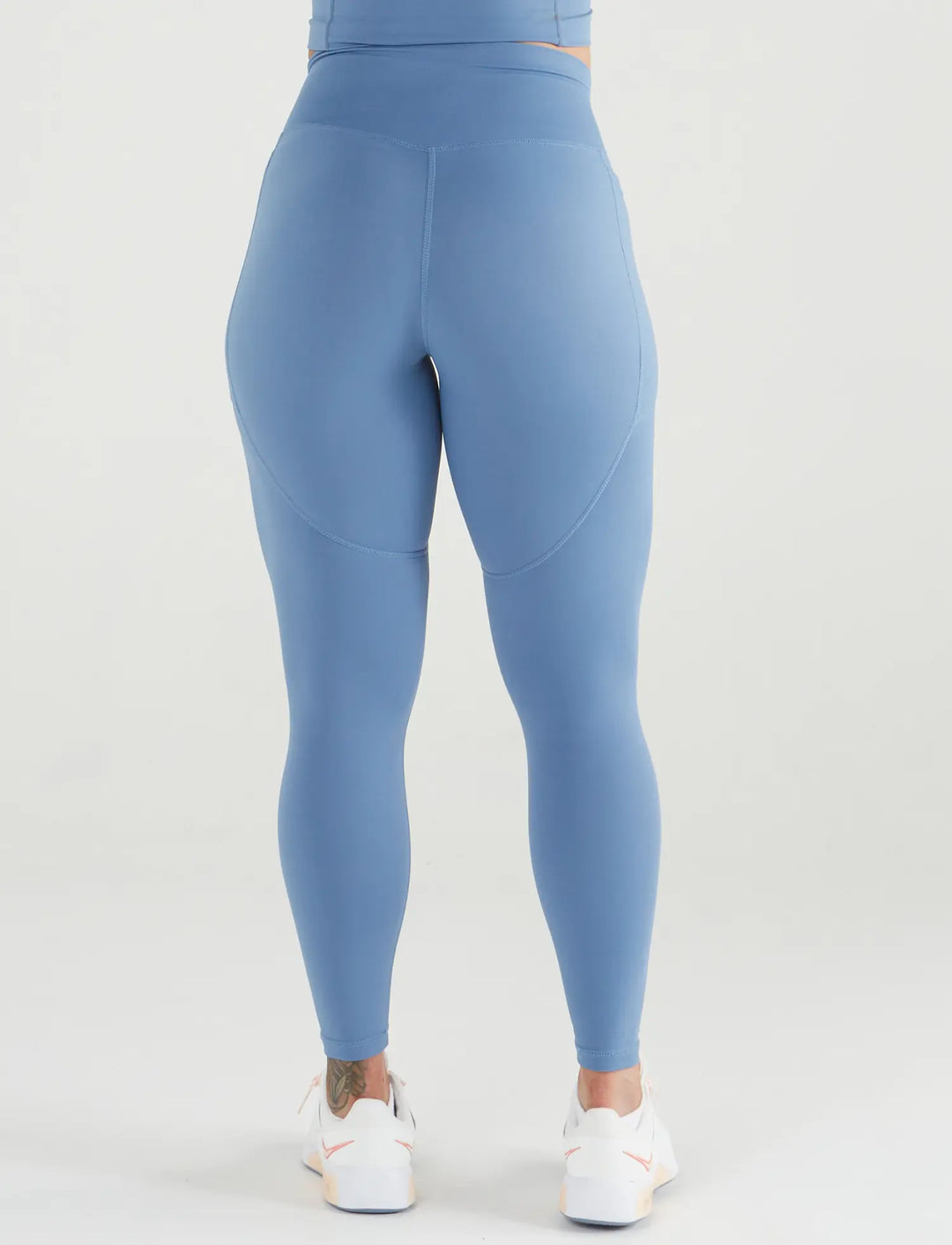 zleek flezy legging steel blue