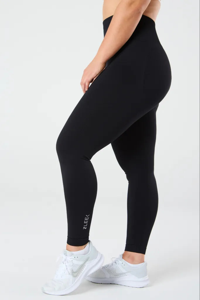 zleek hyper fleck scrunch legging black