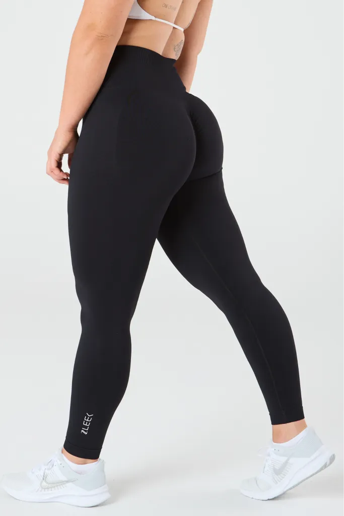 zleek hyper fleck scrunch legging black