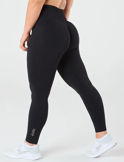 zleek hyper fleck scrunch legging black