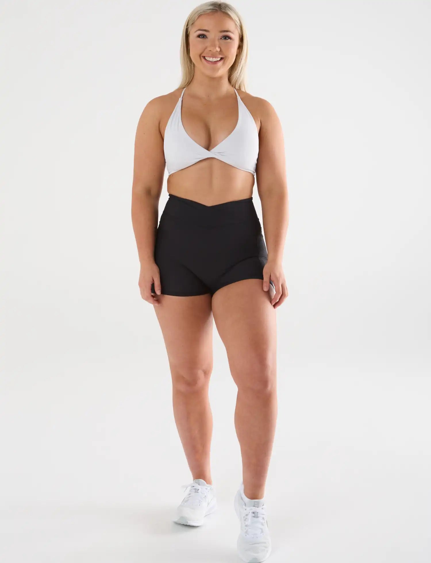 zleek premium cross over lounge short black