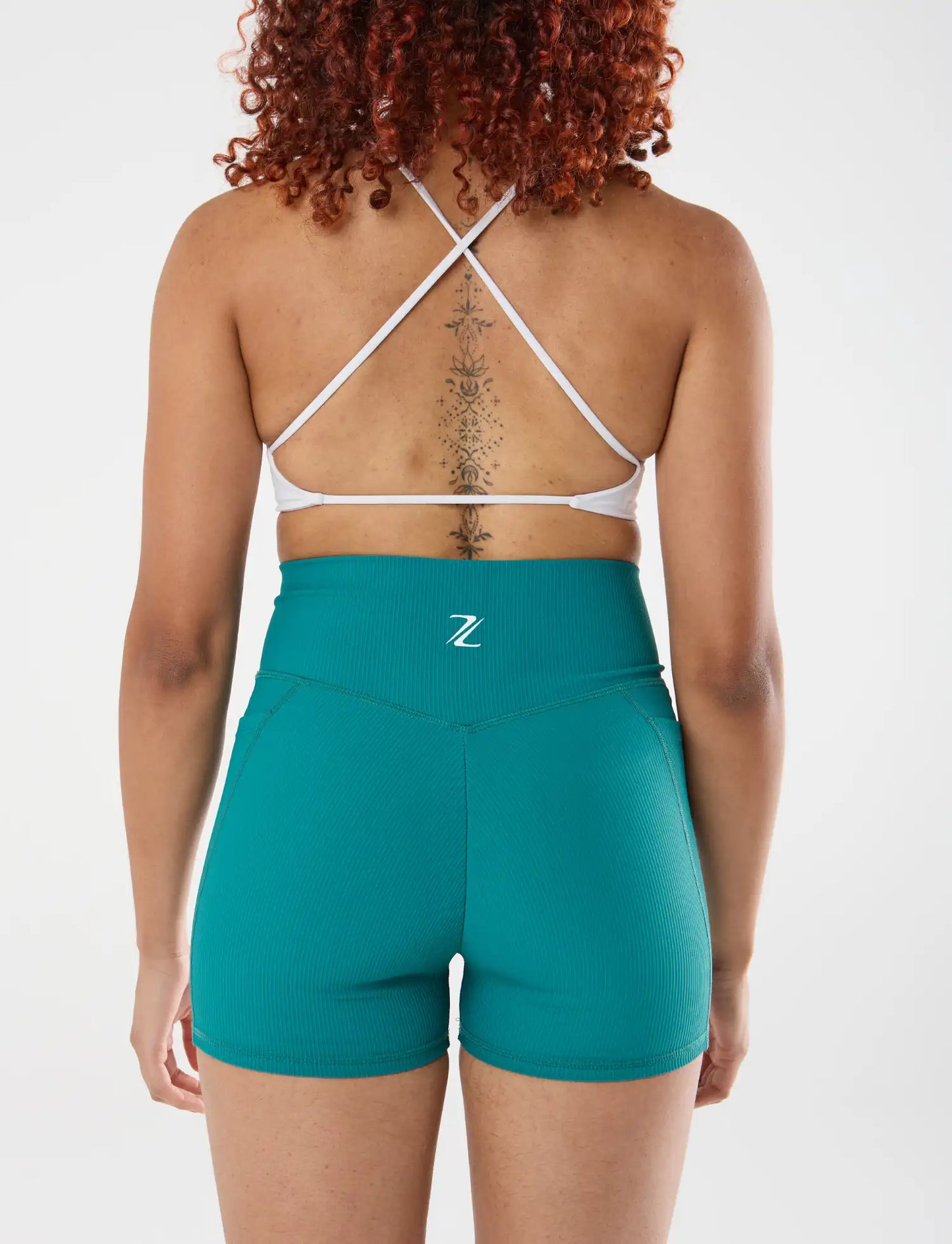 zleek premium cross over lounge short green