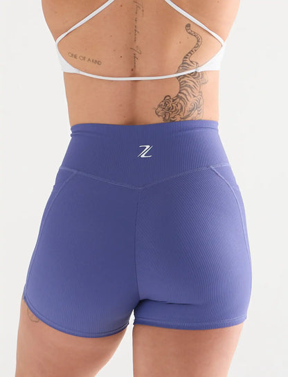 zleek premium cross over lounge short purple