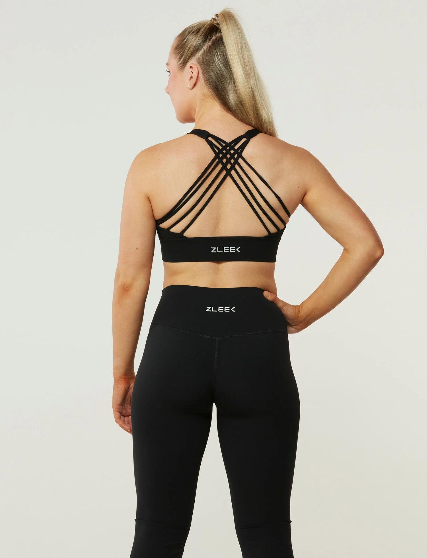 Zleek Serene Sports Bra Black