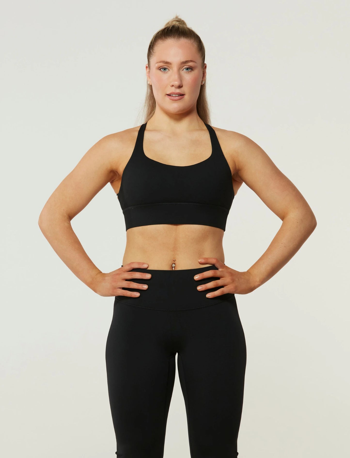 Zleek Serene Sports Bra Black