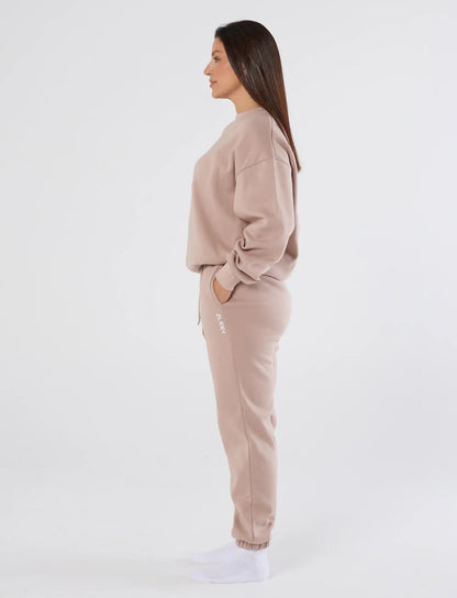 zleek cozychic joggers dusky pink