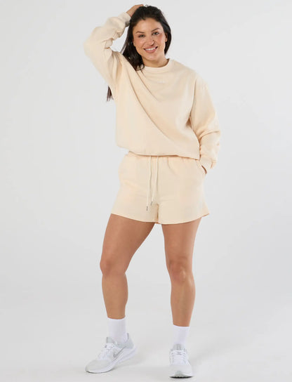 zleek cozychic sweat set cream