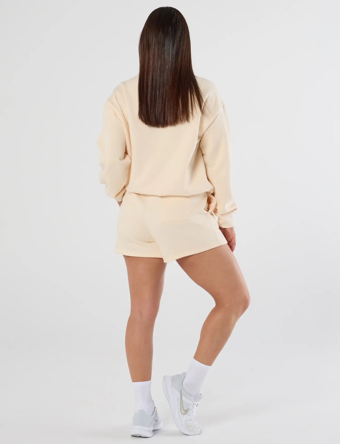 zleek cozychic sweat set cream