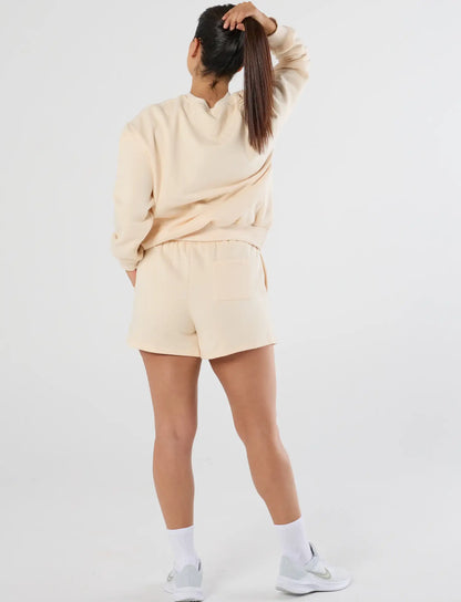 zleek cozychic sweat set cream