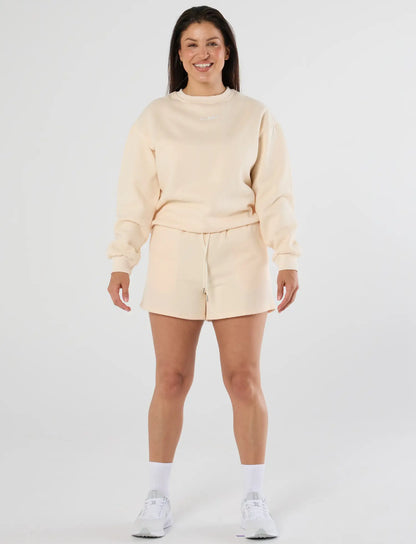 zleek cozychic sweat set cream
