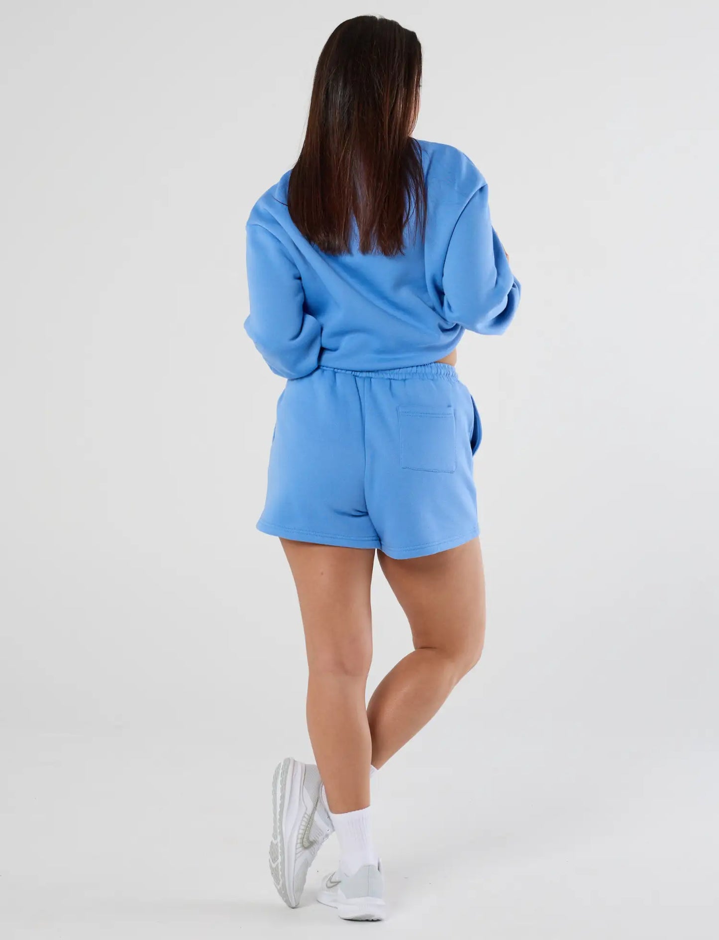 zleek cozychic sweat set blue